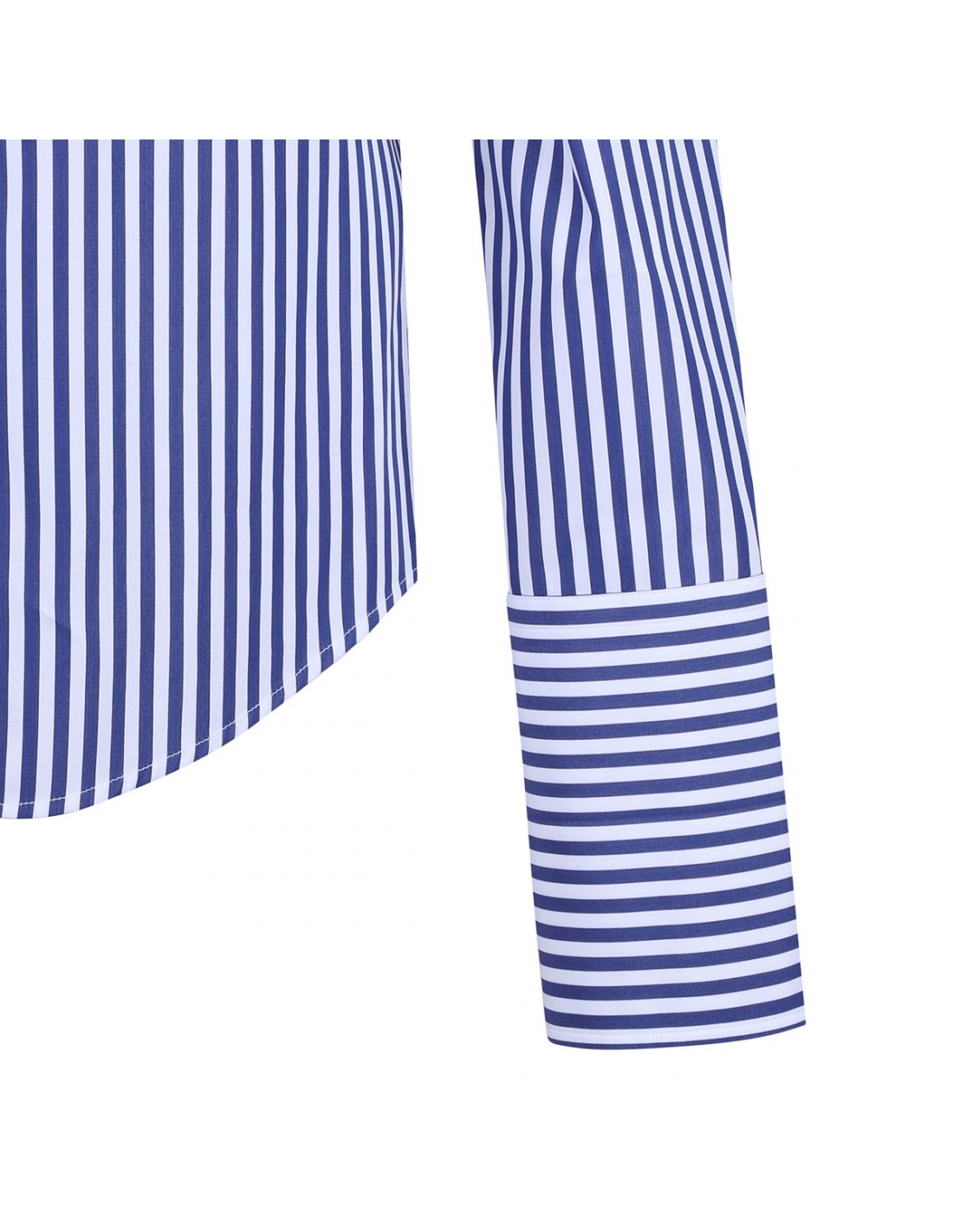 Conio striped poplin shirt