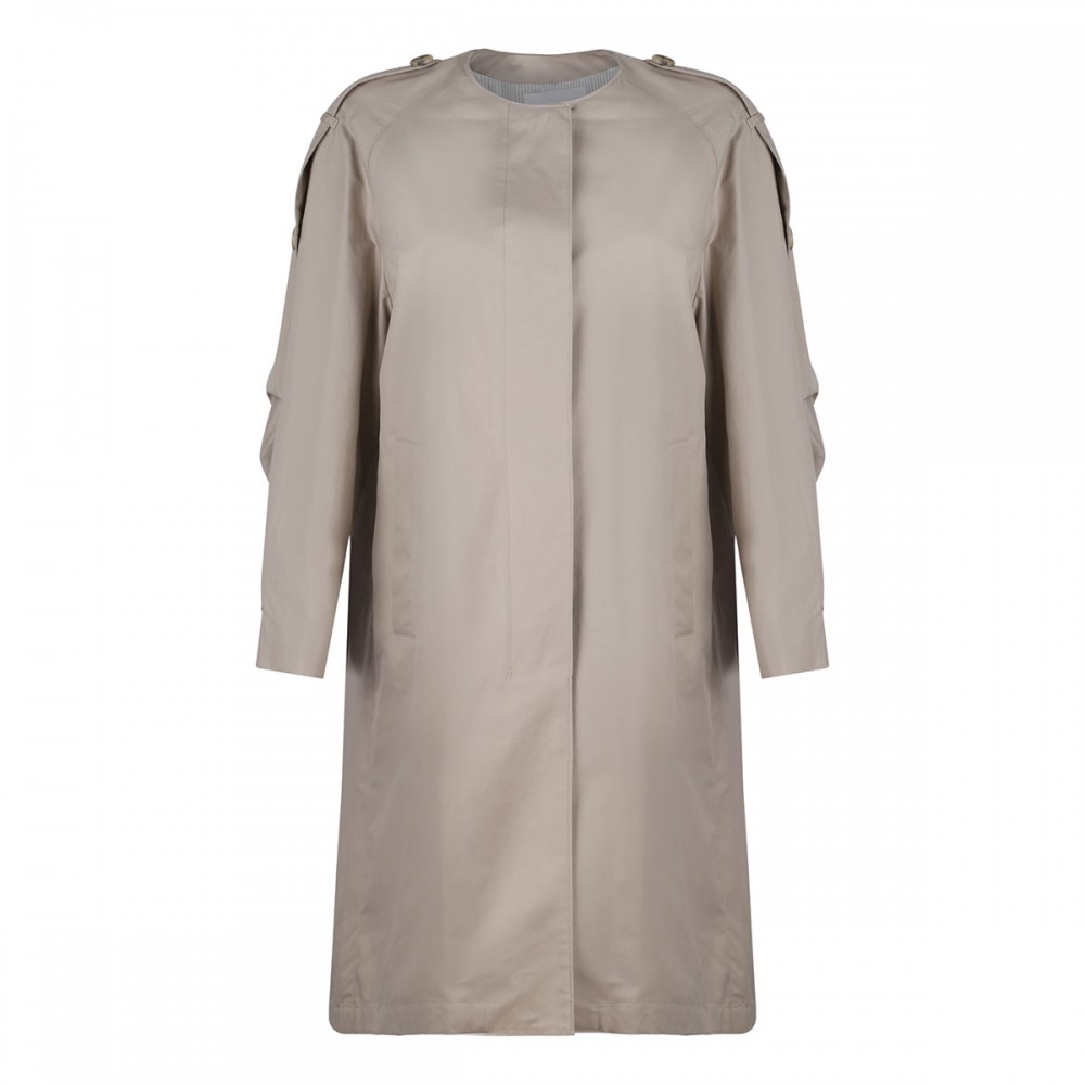 Jasmine water-repellent trench coat