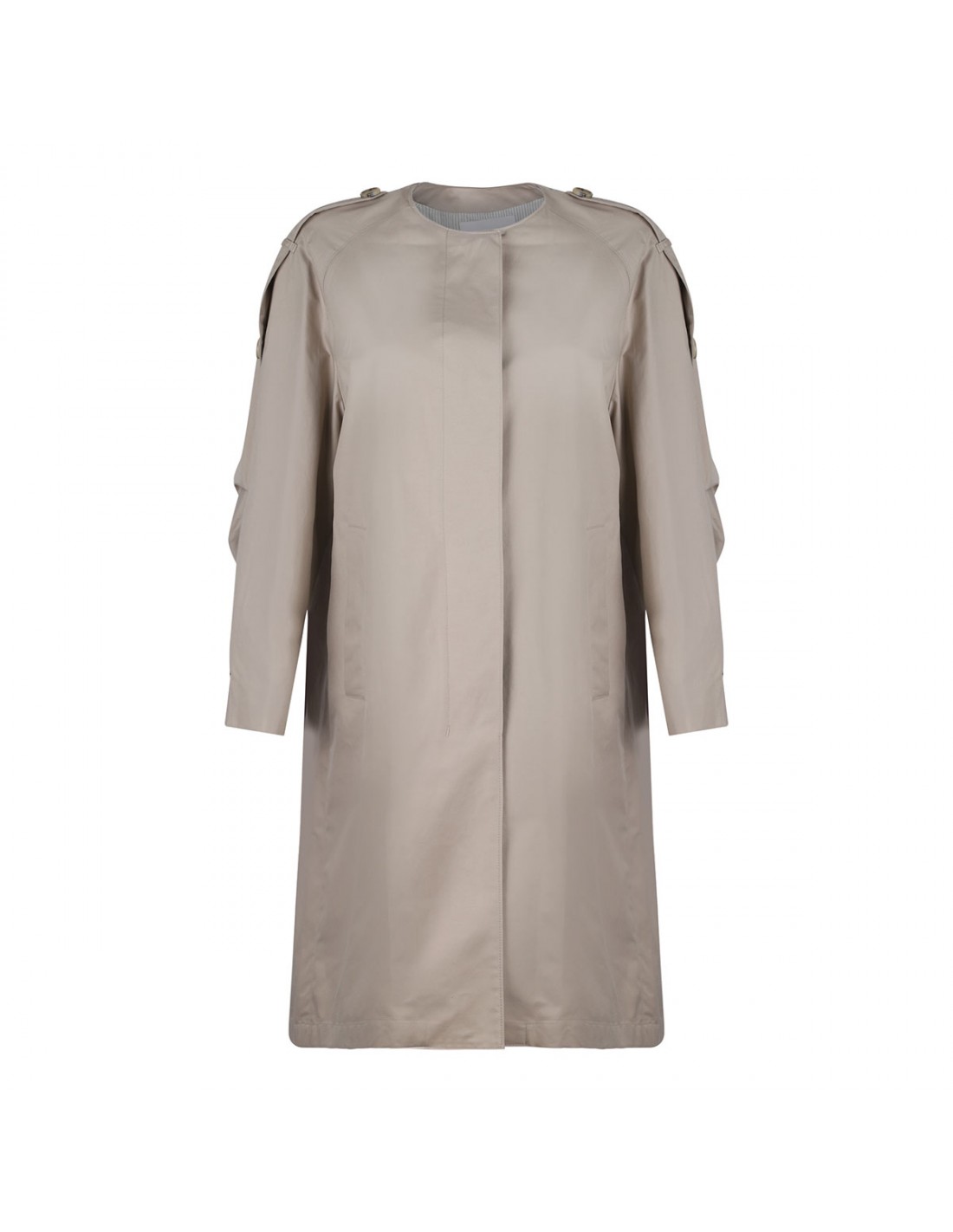 Jasmine water-repellent trench coat