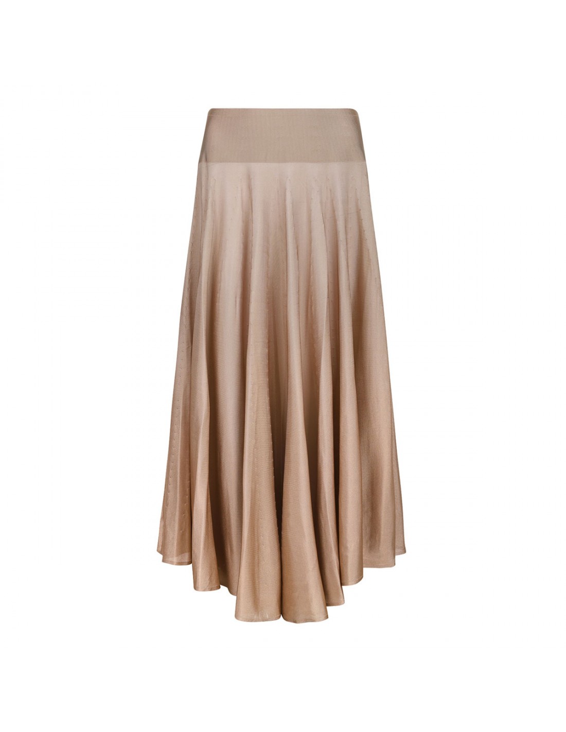 Beige maxi skirt