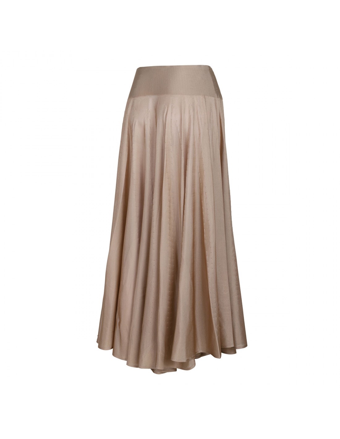 Beige maxi skirt