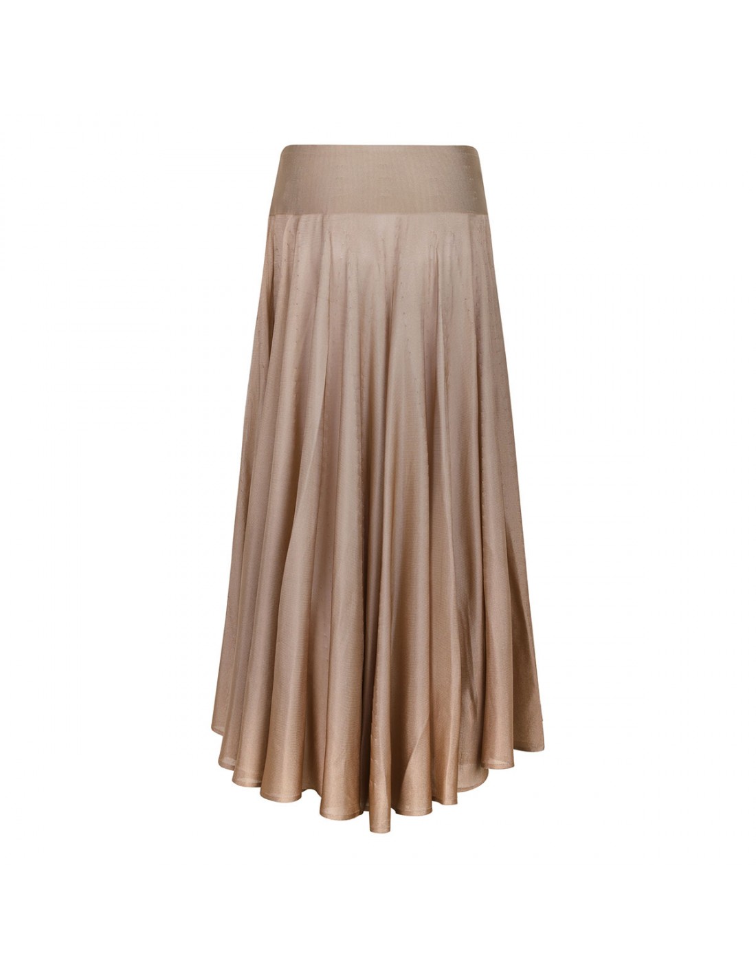 Beige maxi skirt