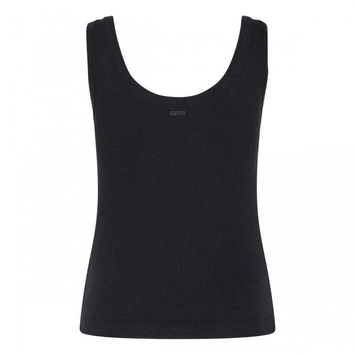 Ribbed jersey tank top