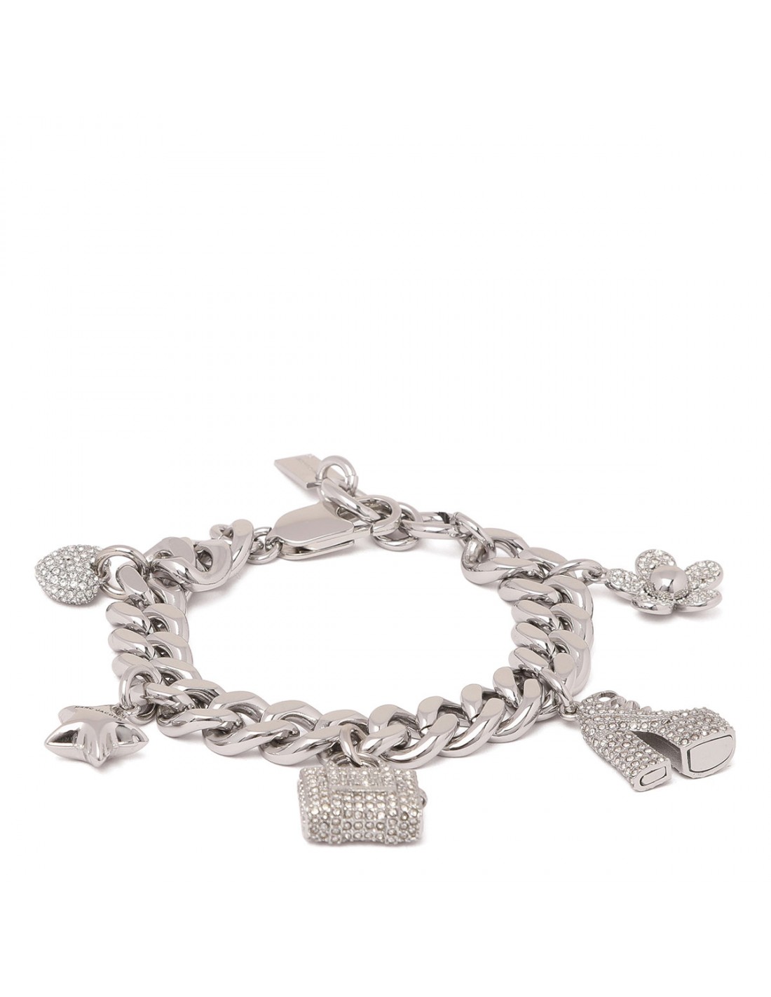 The Pave Mini Icon Charm bracelet