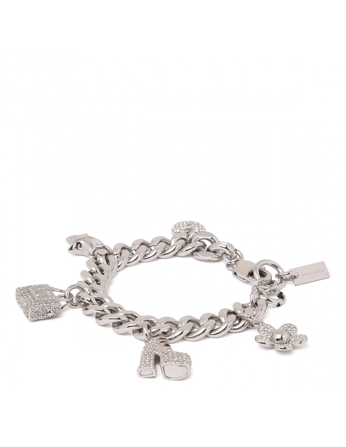 The Pave Mini Icon Charm bracelet