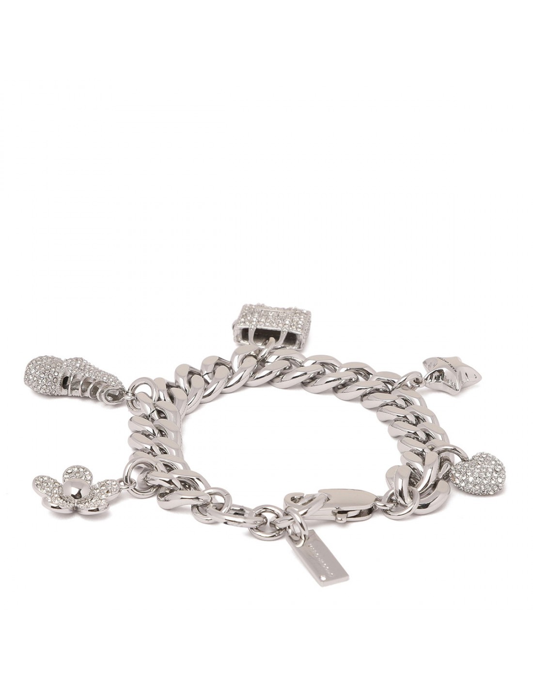 The Pave Mini Icon Charm bracelet