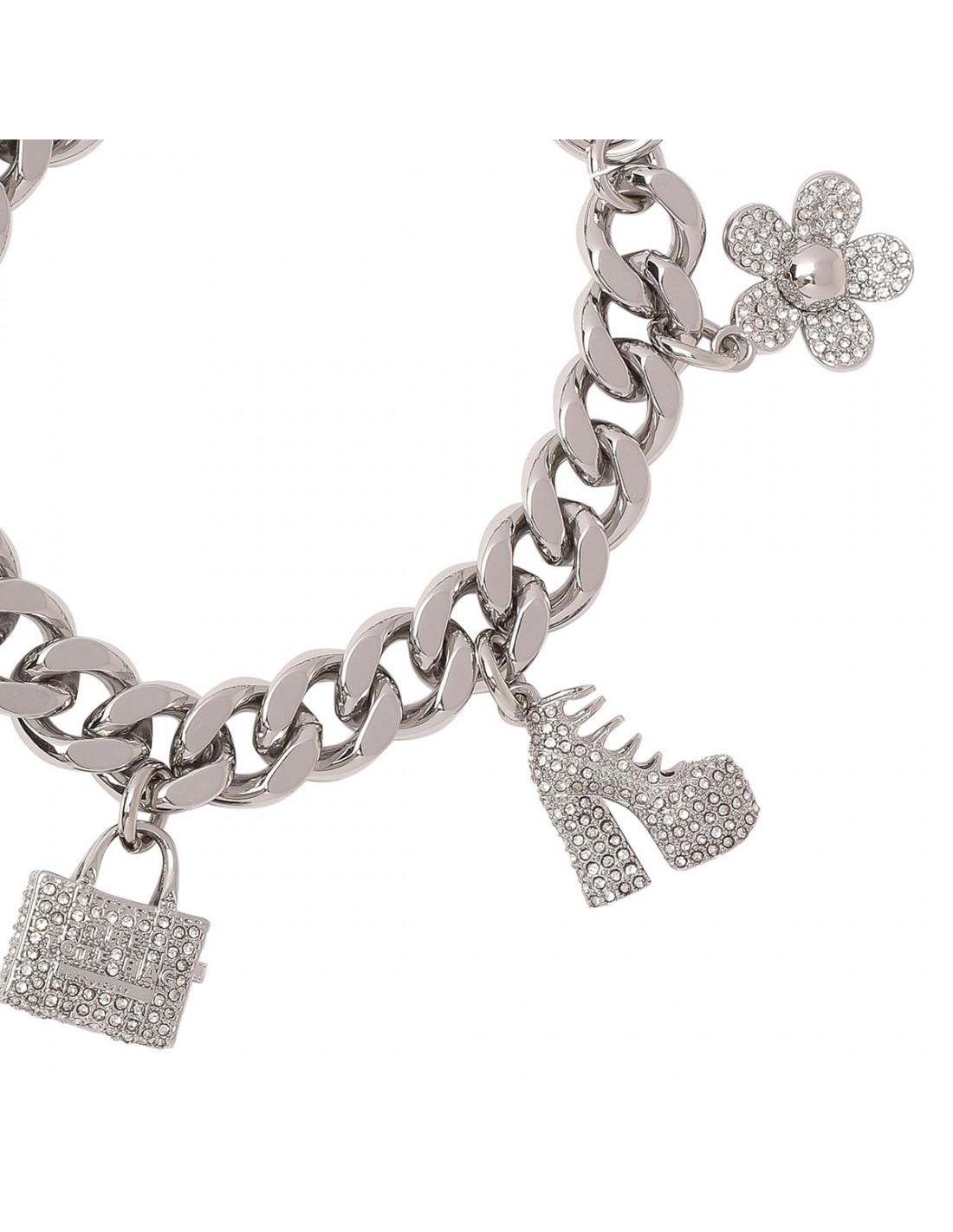 The Pave Mini Icon Charm bracelet