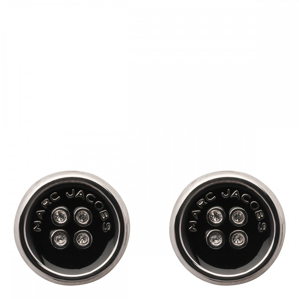 The Button stud earrings