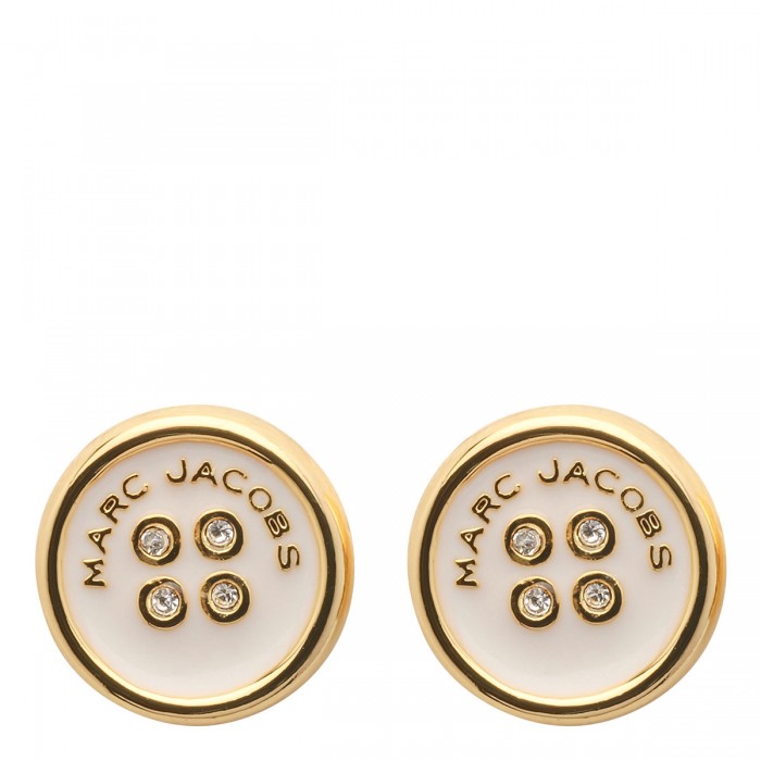 The Button stud earrings