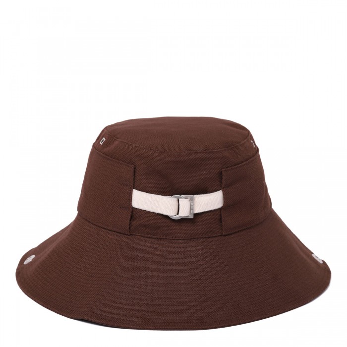 The de-Nîmes cotton bucket hat