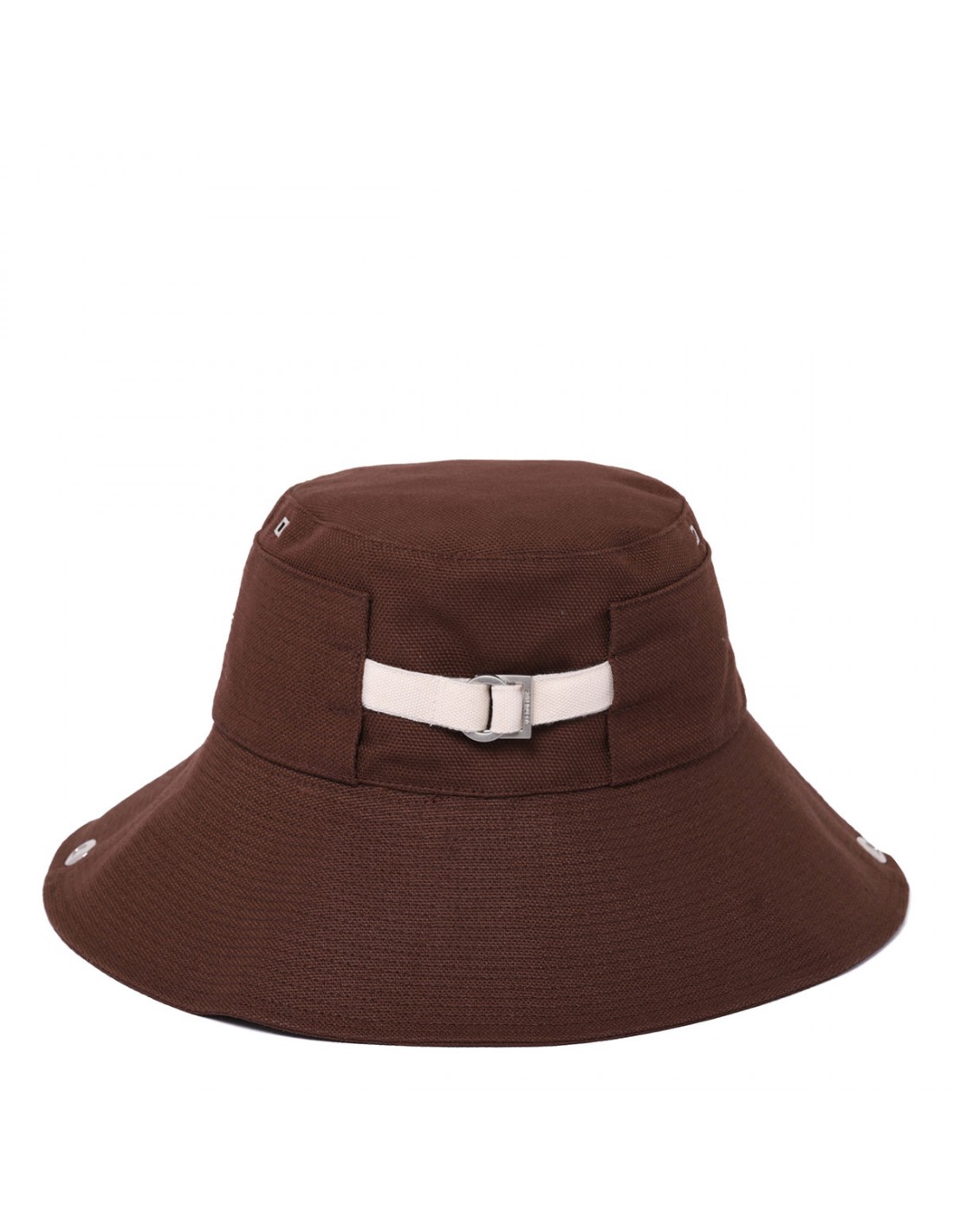 The de-Nîmes cotton bucket hat