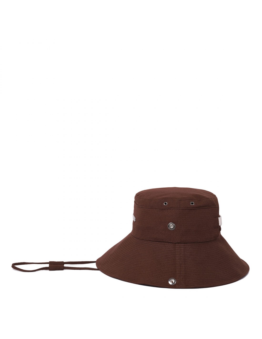 The de-Nîmes cotton bucket hat