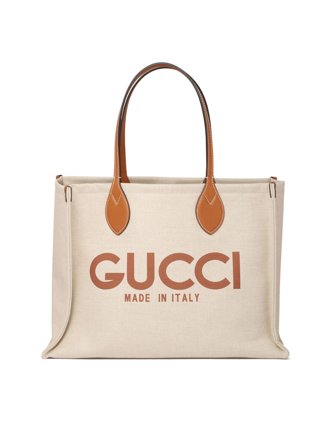 Logo canvas handbag