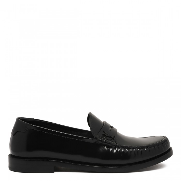 Le Loafer black slippers