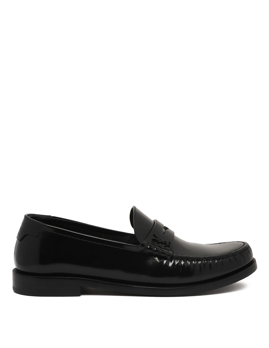 Le Loafer black slippers