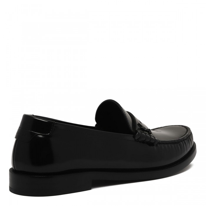 Le Loafer black slippers