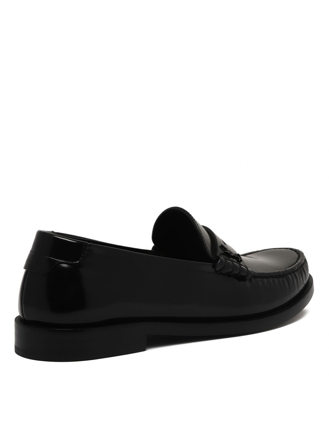 Le Loafer black slippers