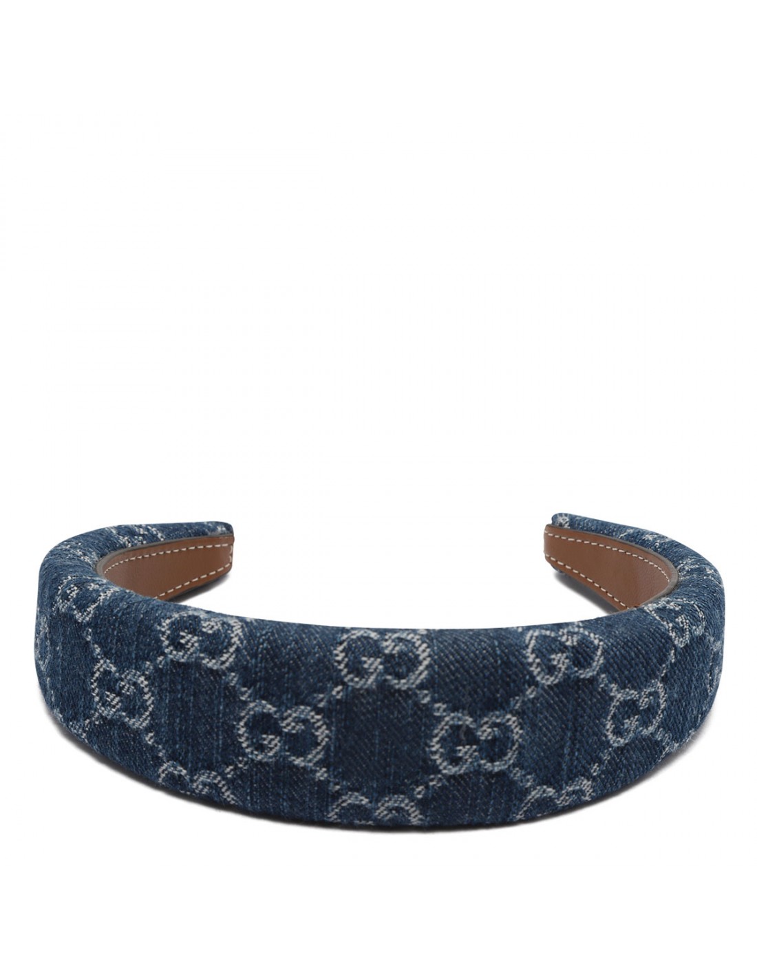 GG denim hairband