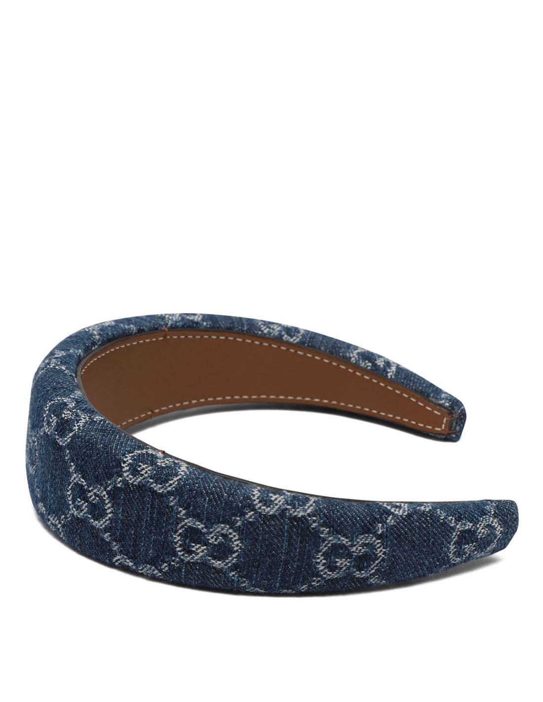 GG denim hairband