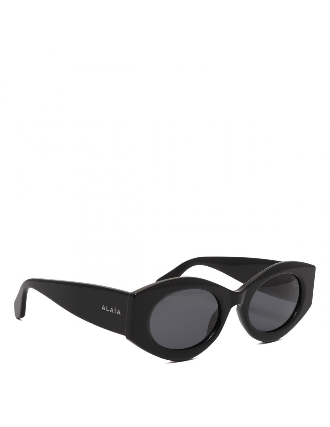 Oval-frame sunglasses