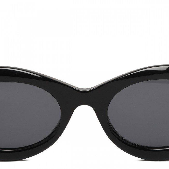 Oval-frame sunglasses