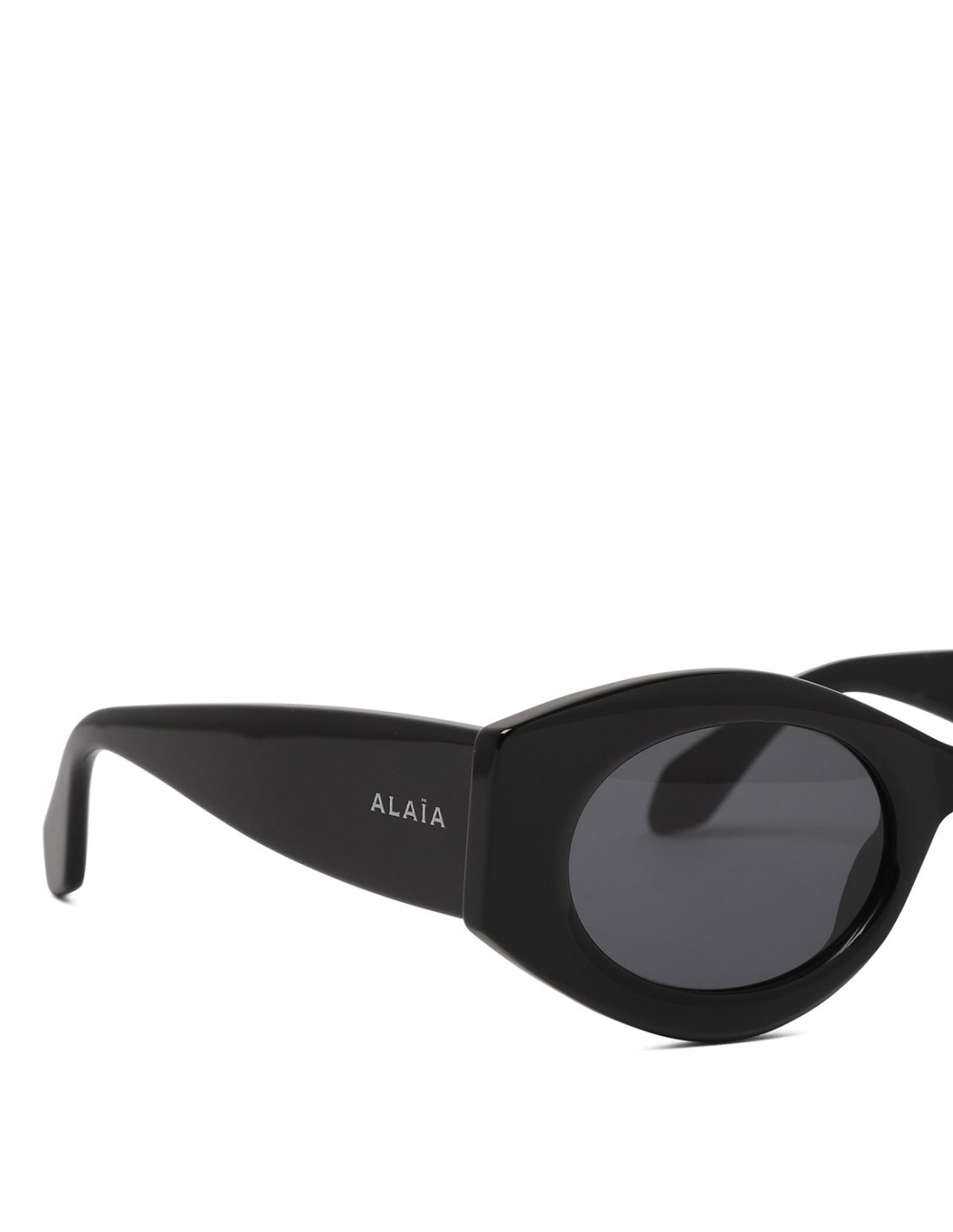 Oval-frame sunglasses