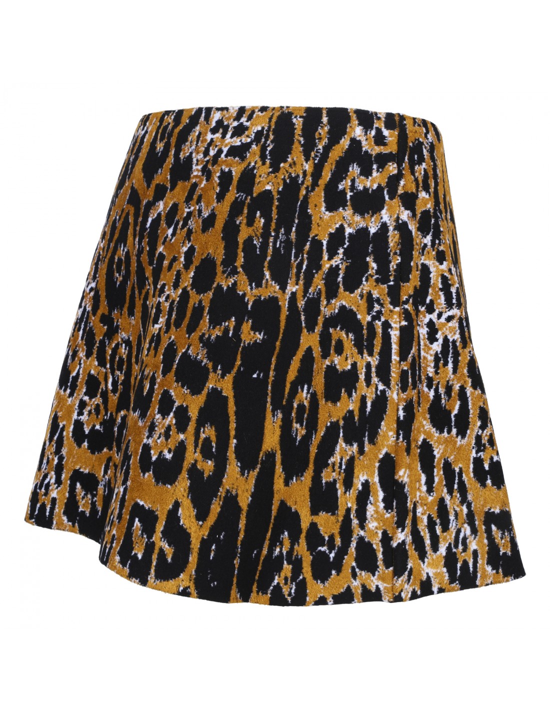 Jacquard mini skirt