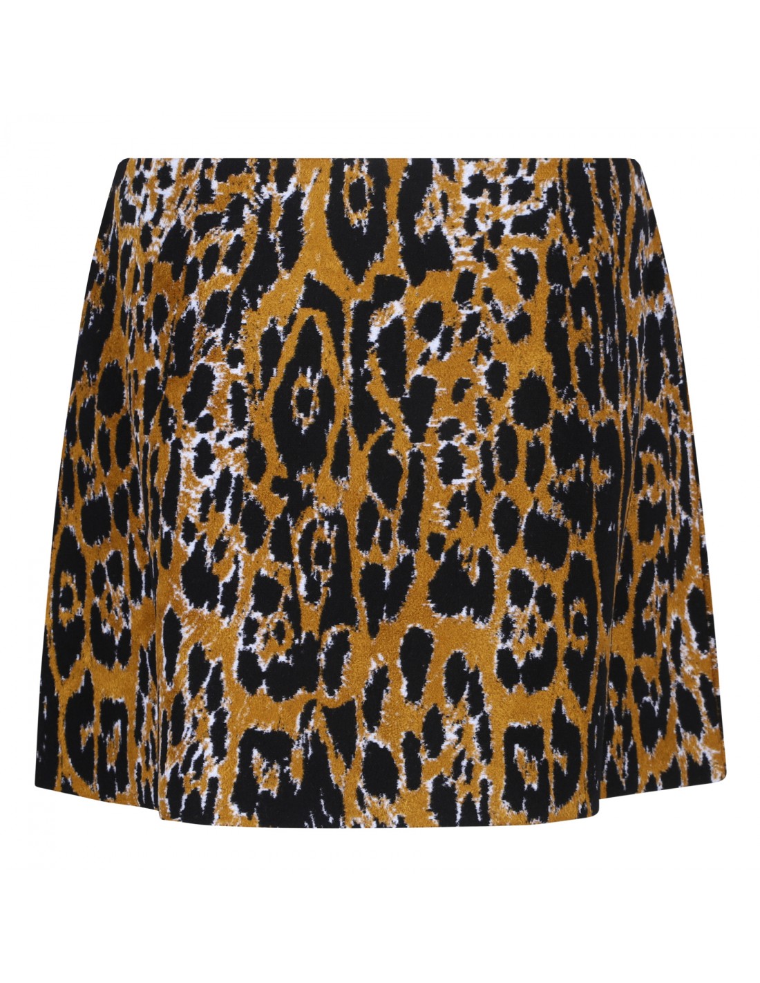 Jacquard mini skirt