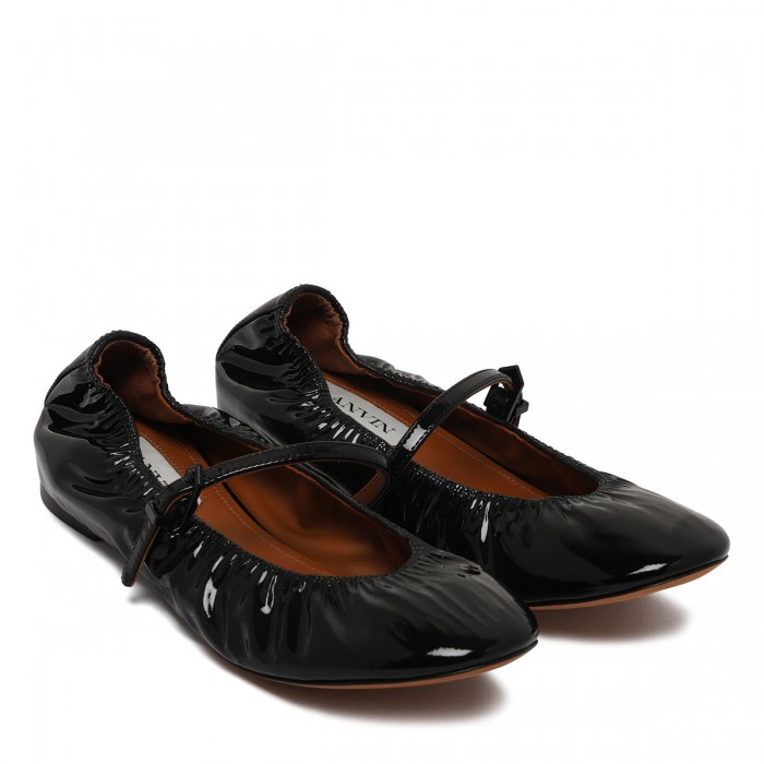 Black Mary Jane ballerinas