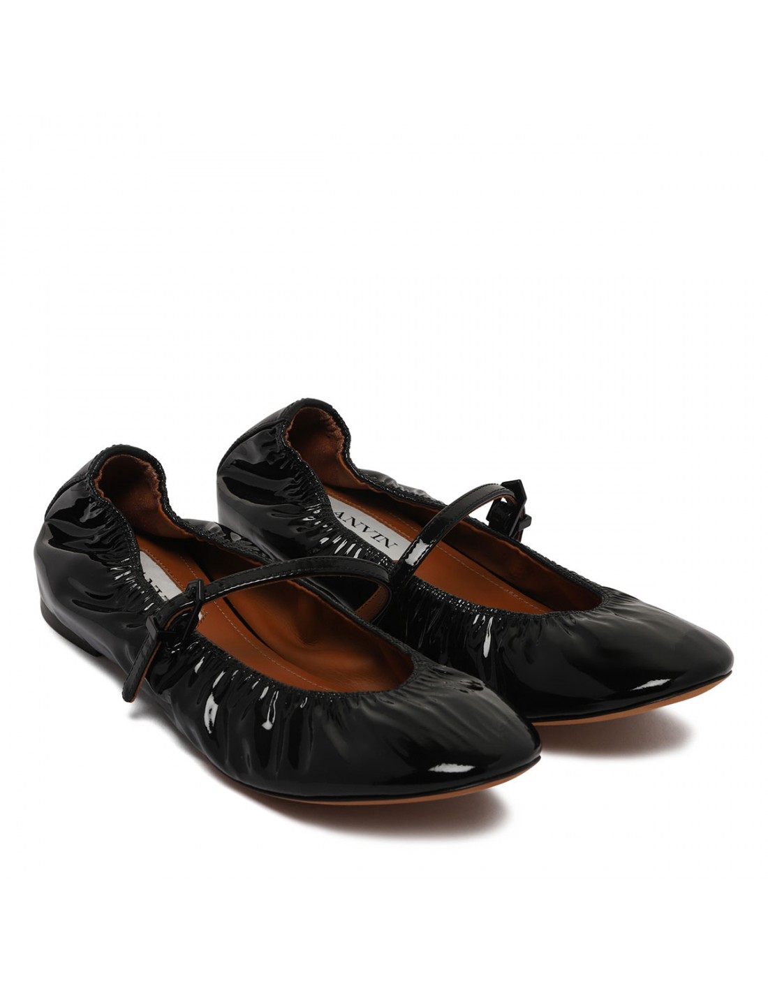 Black Mary Jane ballerinas