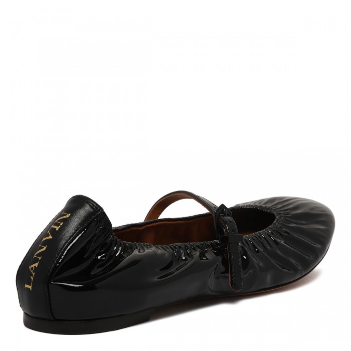 Black Mary Jane ballerinas