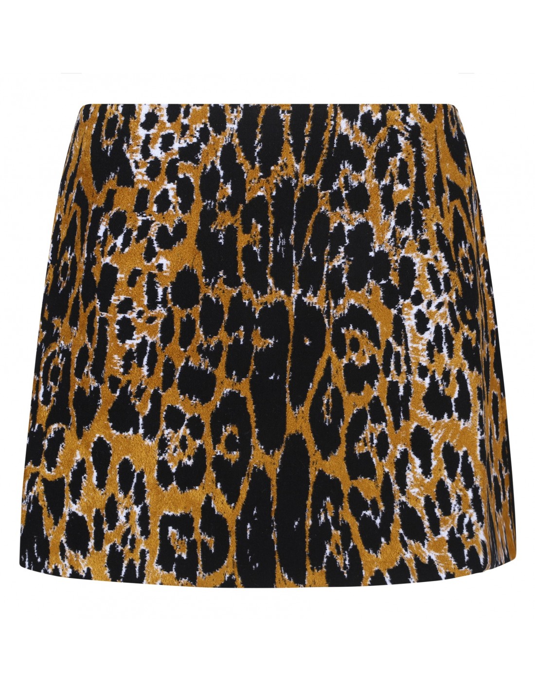 Jacquard mini skirt