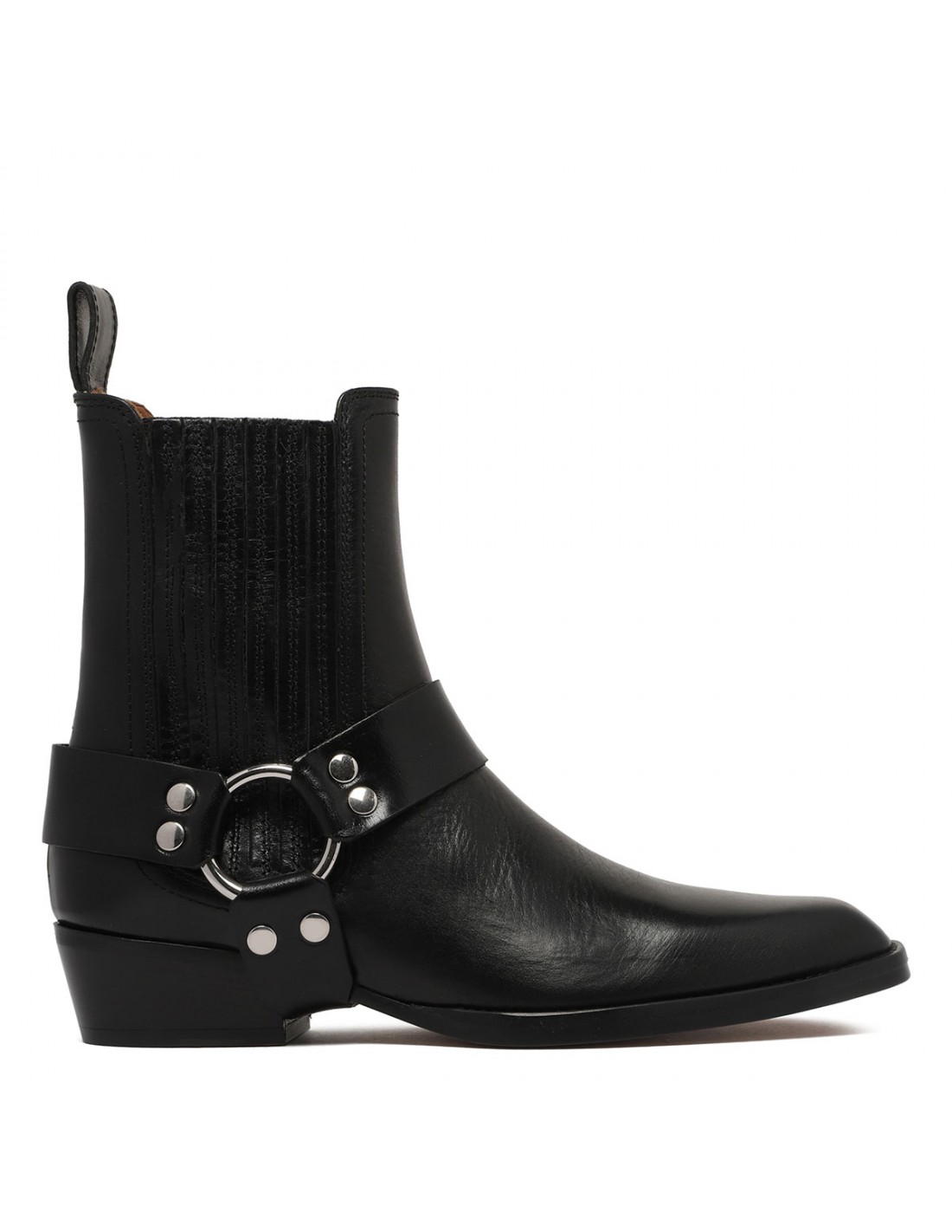 Helena black booties