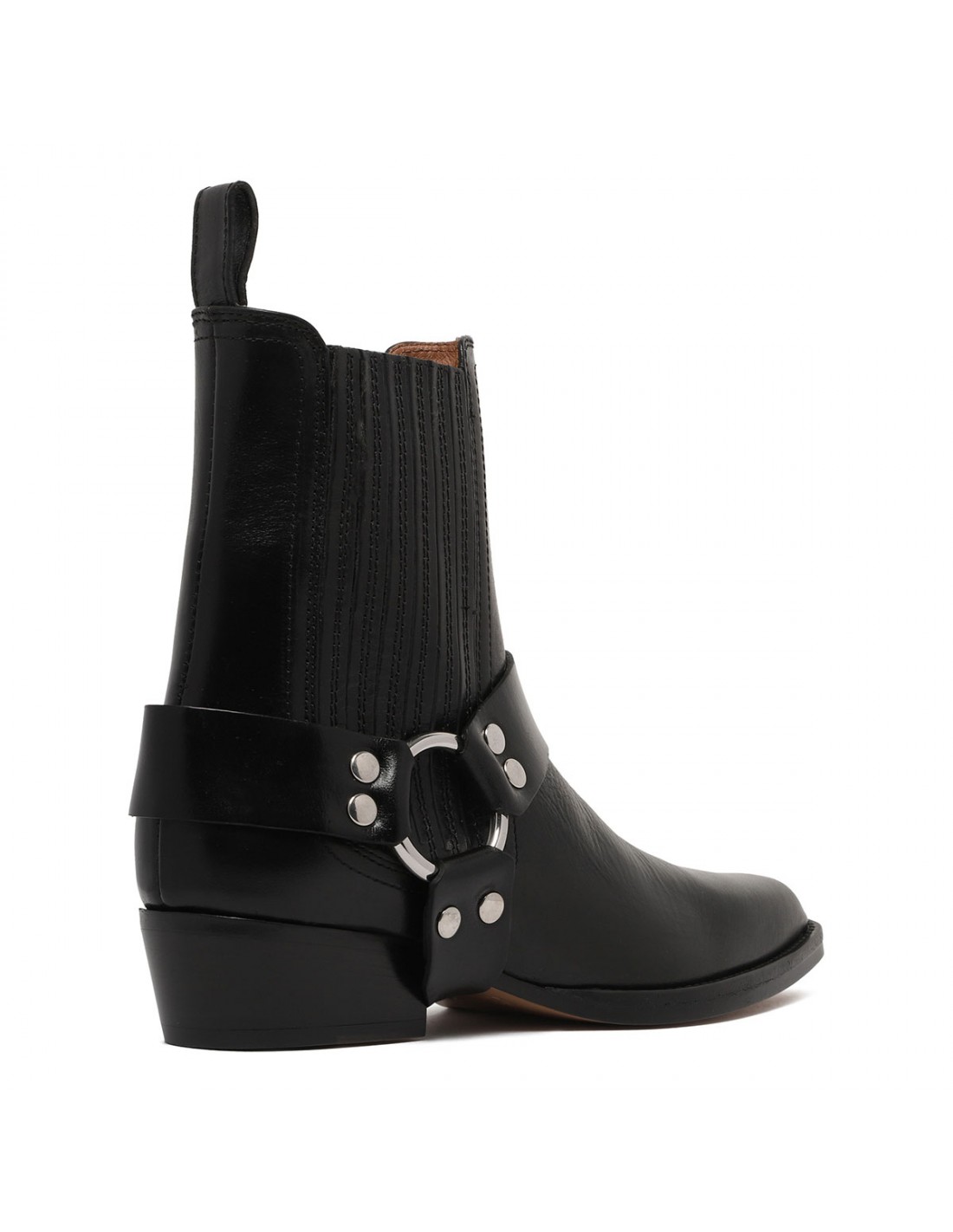 Helena black booties