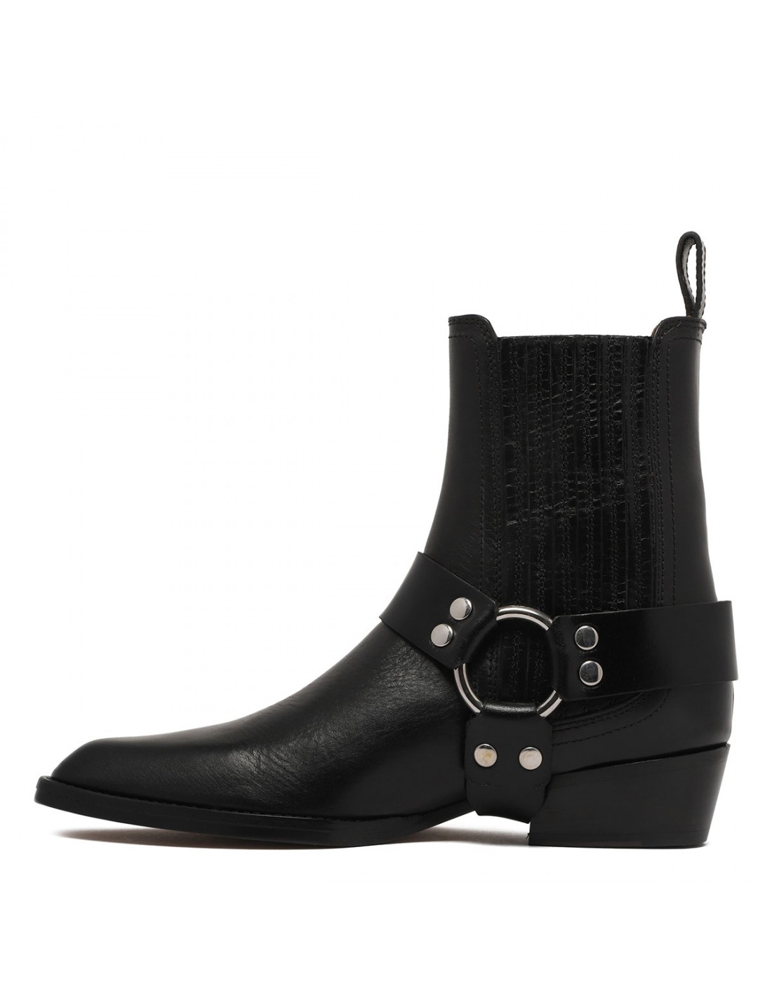 Helena black booties