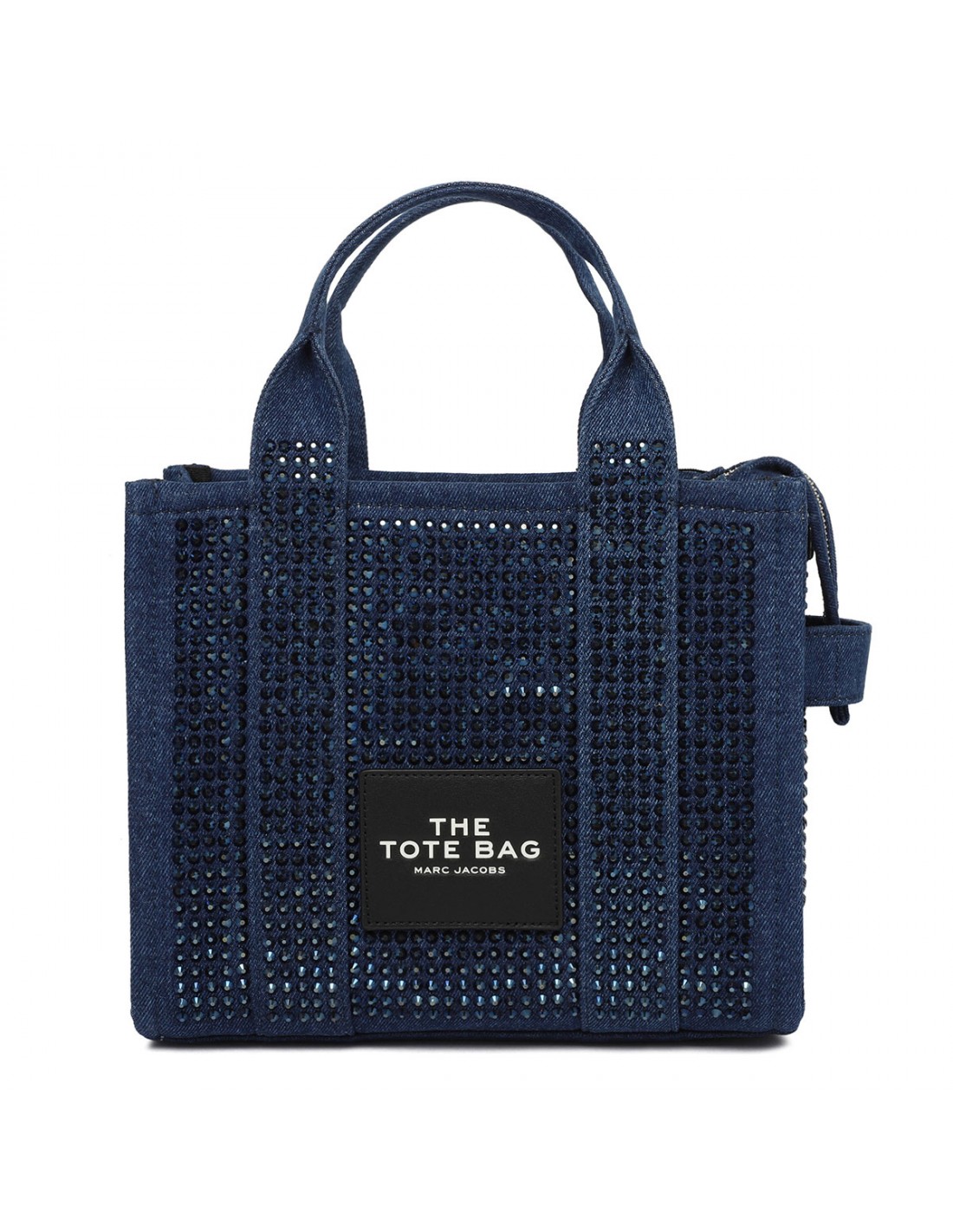 The Crystal Denim small tote