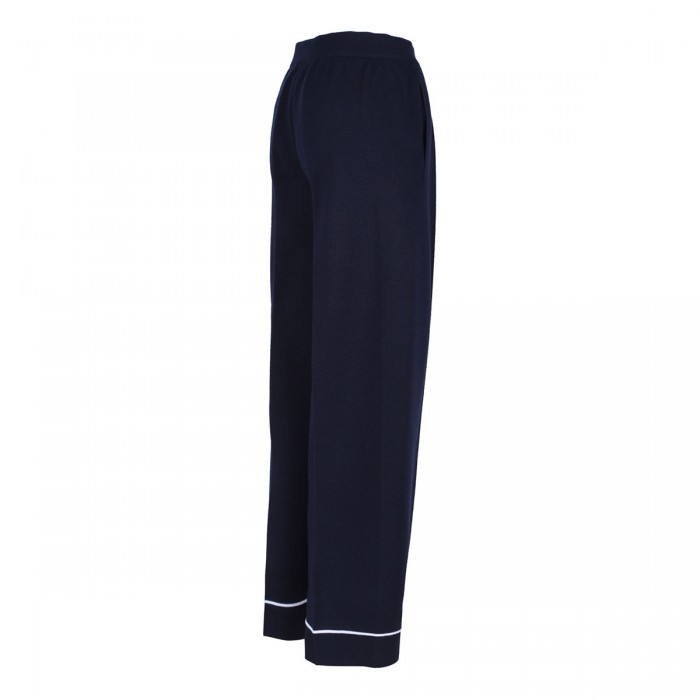 Navy blue wool pants