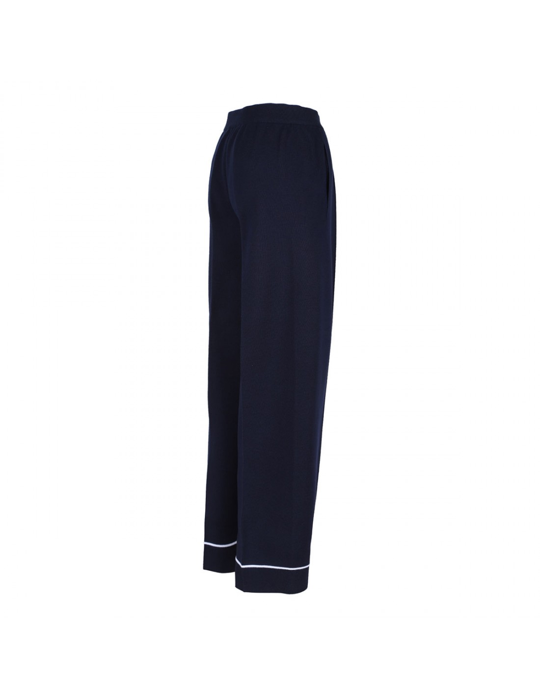 Navy blue wool pants