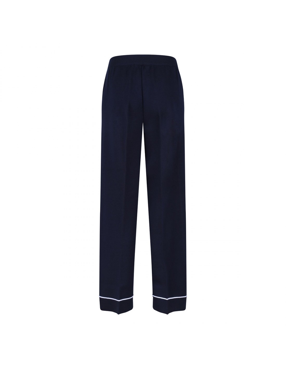 Navy blue wool pants