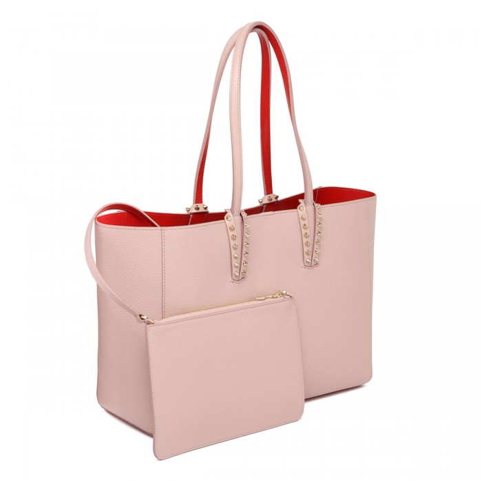 Cabata small leather tote bag