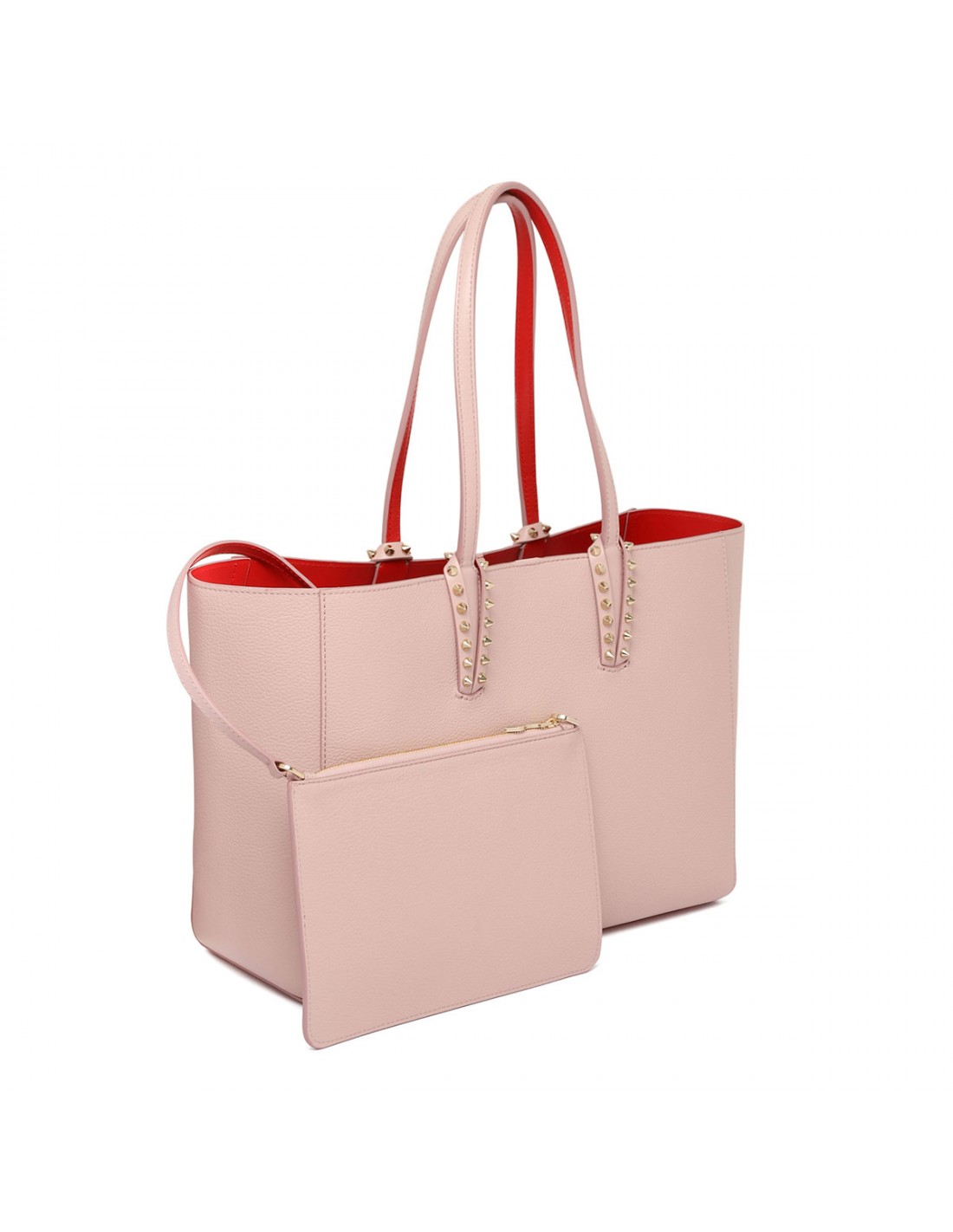 Cabata small leather tote bag