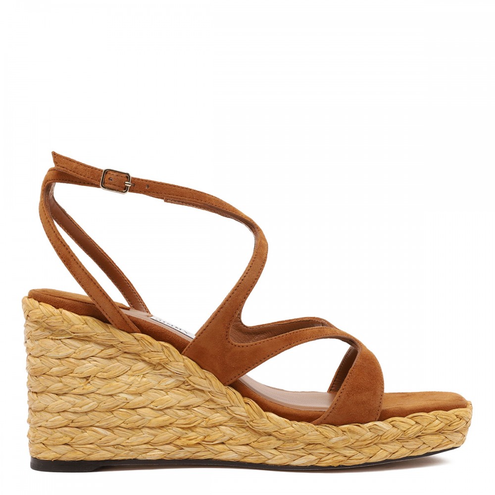 Ayla 85 suede wedge sandals