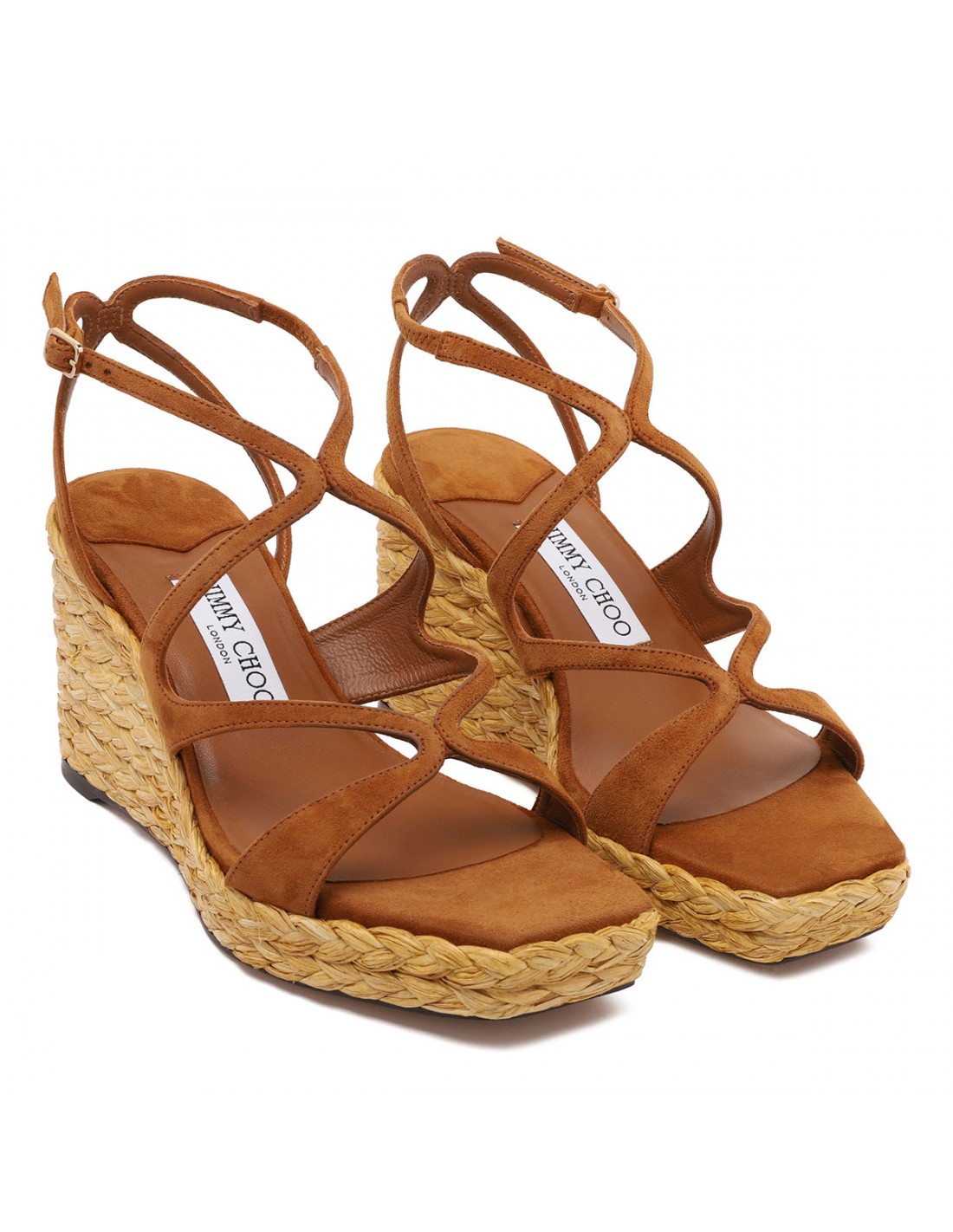 Ayla 85 suede wedge sandals