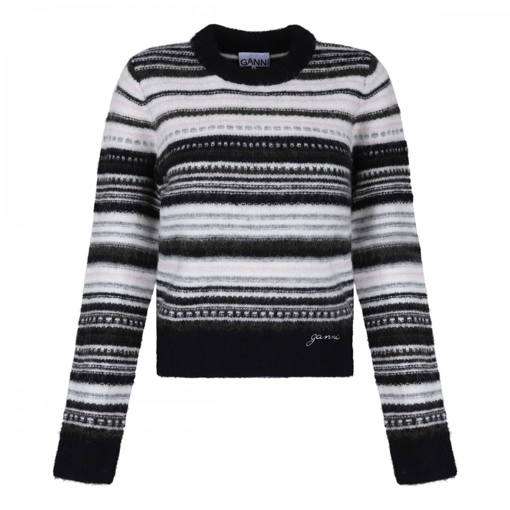 Striped wool sweater