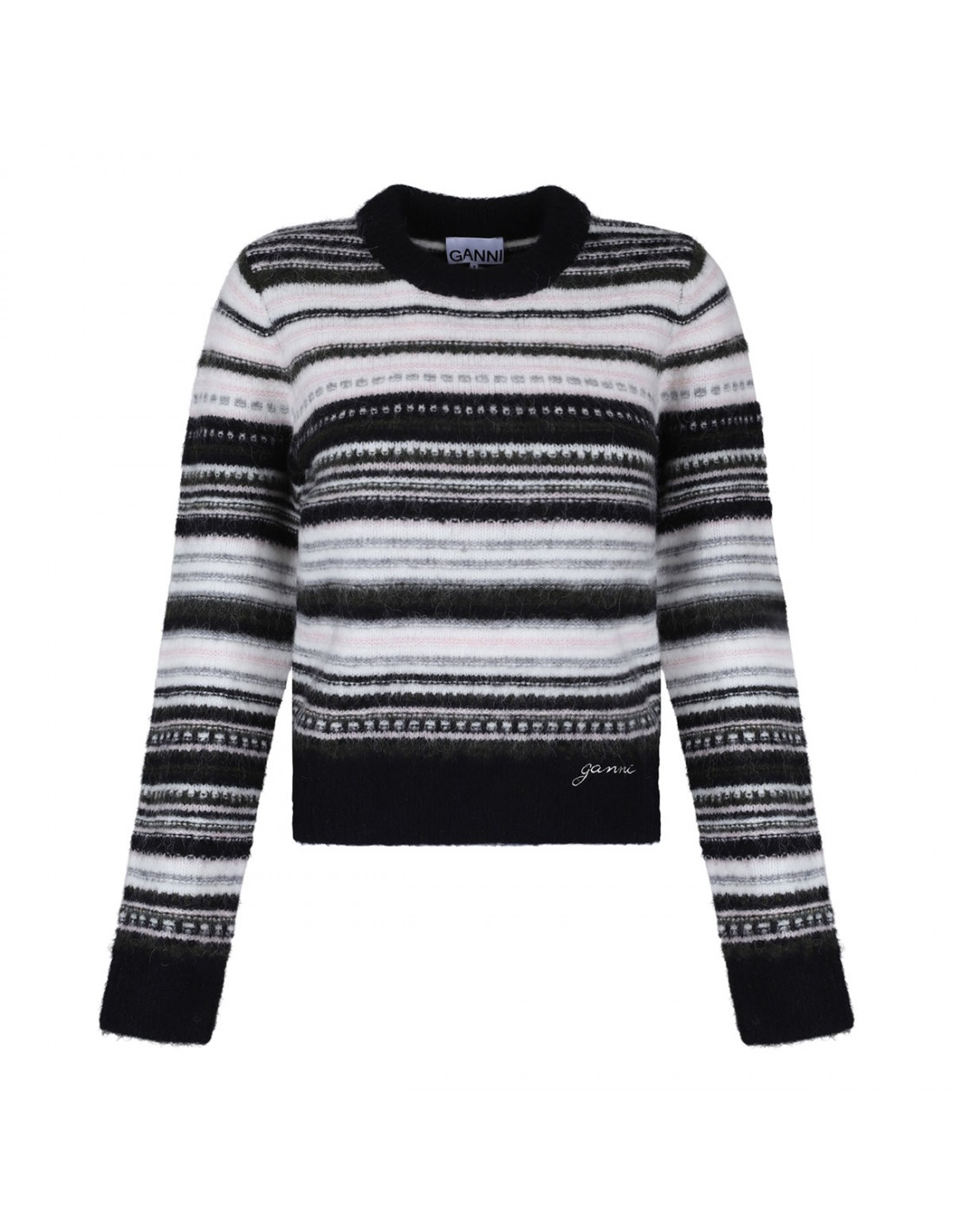 Striped wool sweater