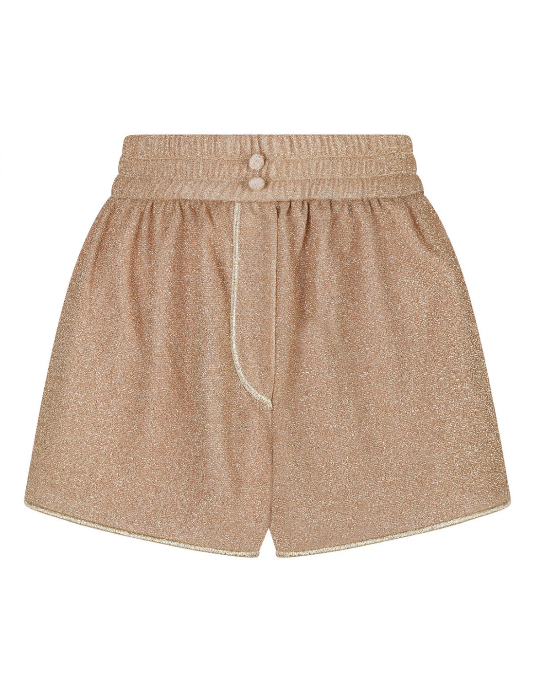 Lumière gold shorts