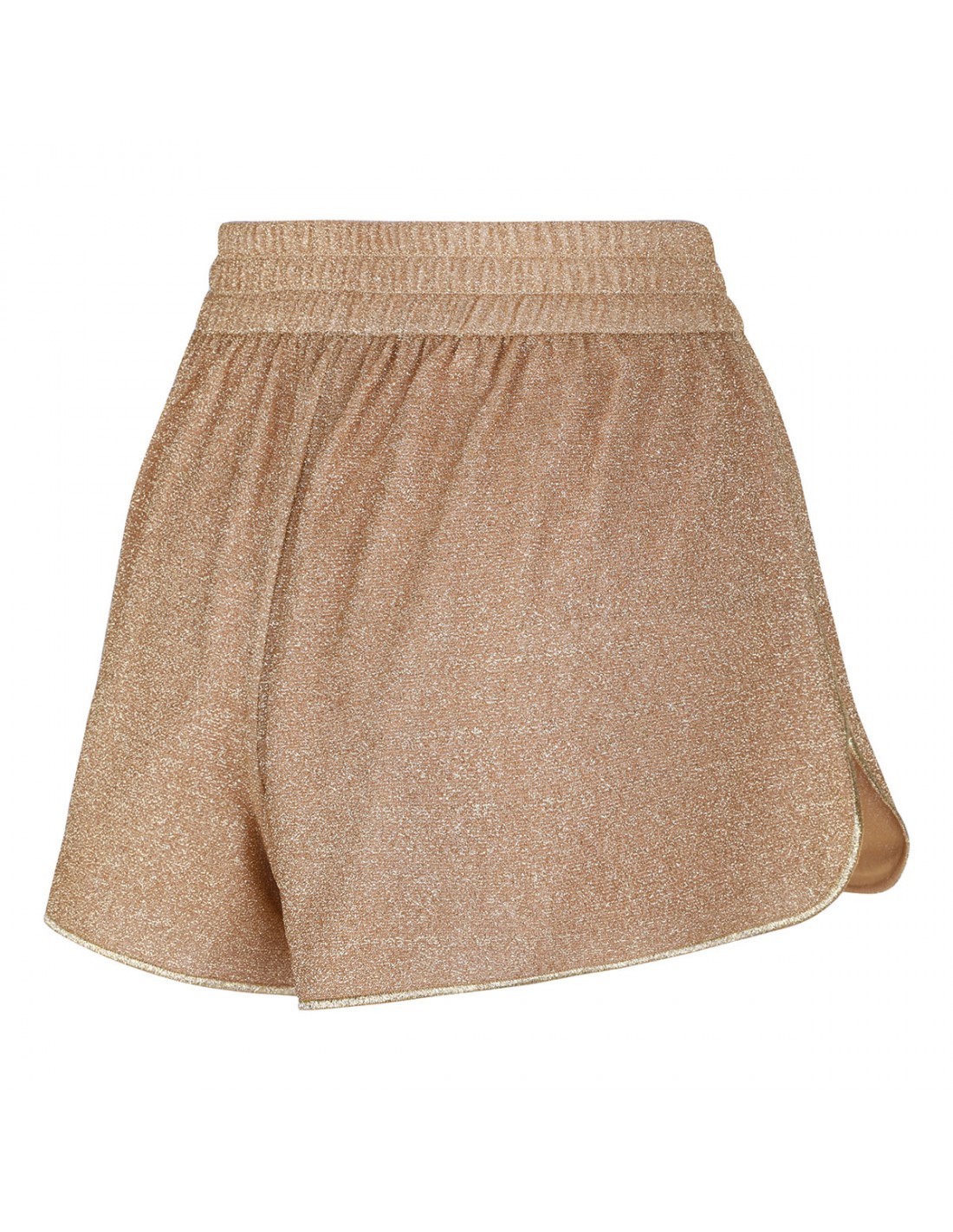 Lumière gold shorts