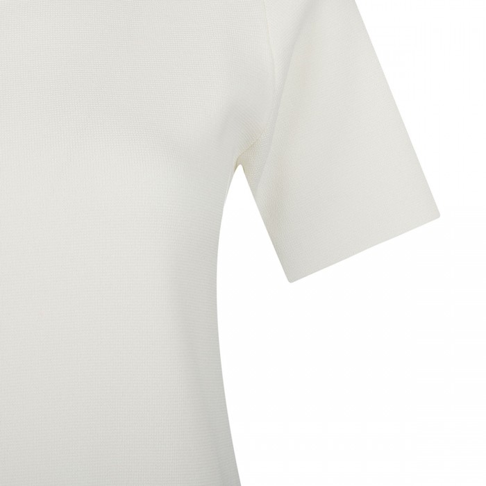 Cream white viscose blend top