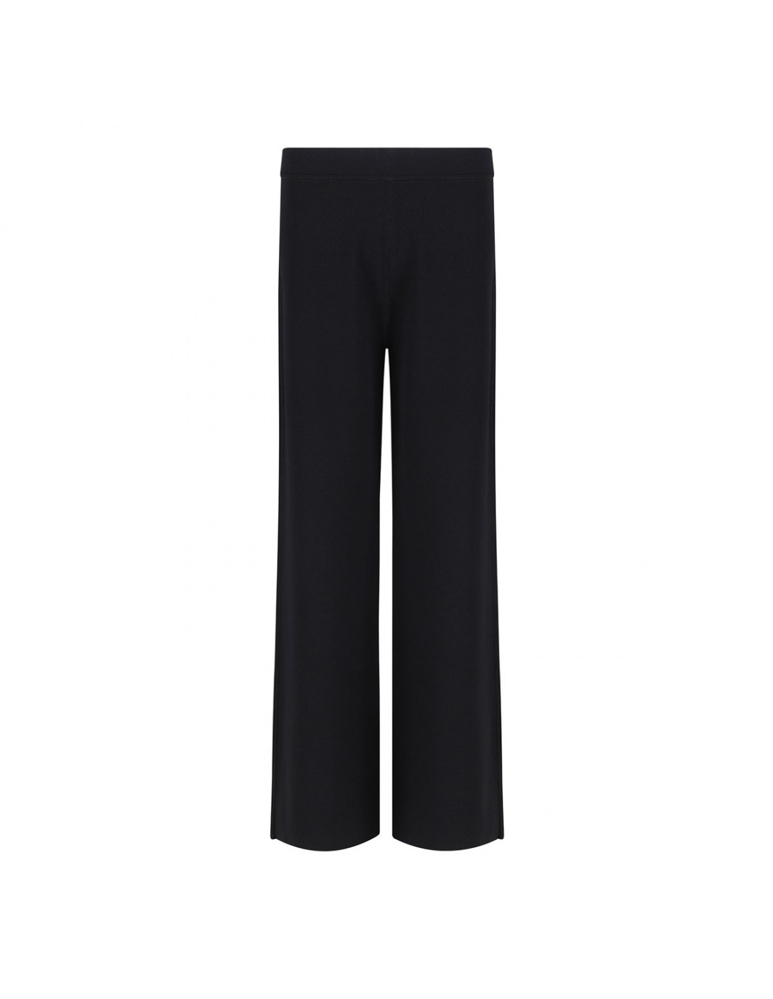 Black knit pants