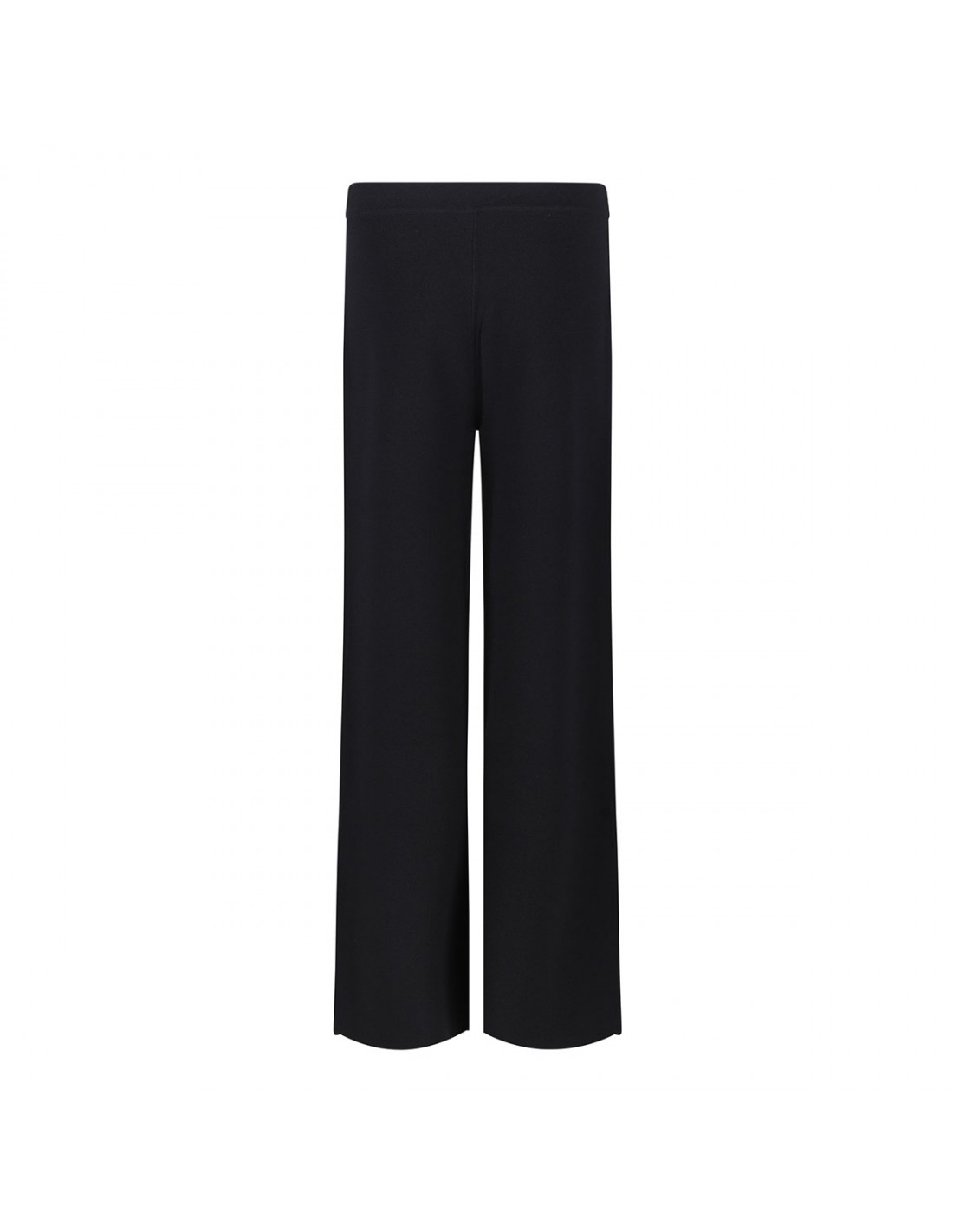 Black knit pants